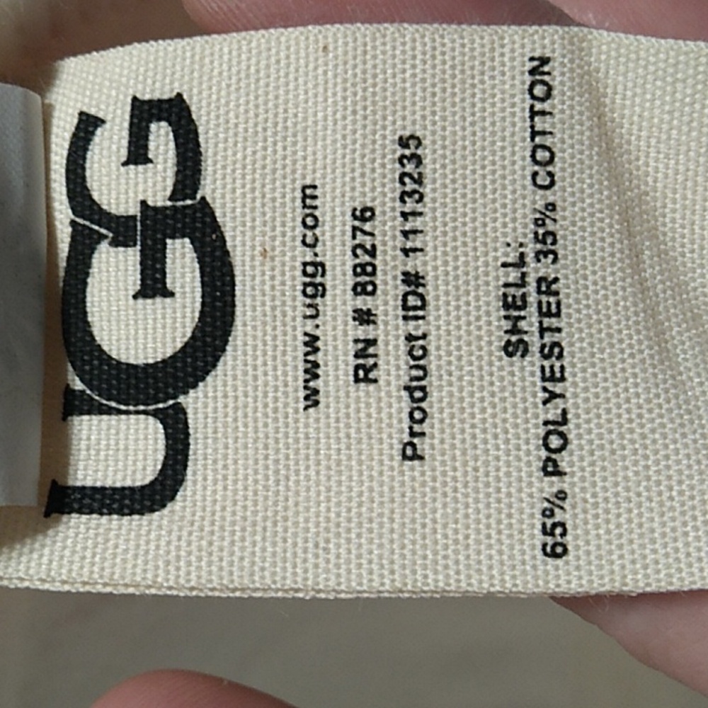(BX39) SALE! NWT UGG Janni Fleece Open Front Blanket Sweater Sz.M - Picture 10 of 15